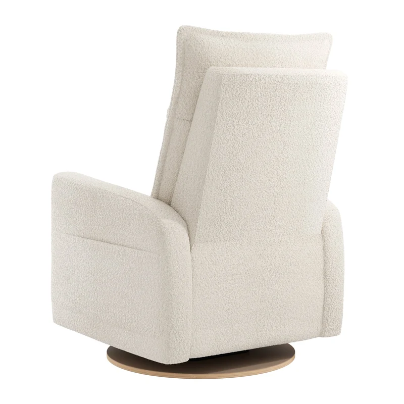 Fauteuil Berçant et Pivotant Arya - Puppy Pearl avec Mécanisme Électrique