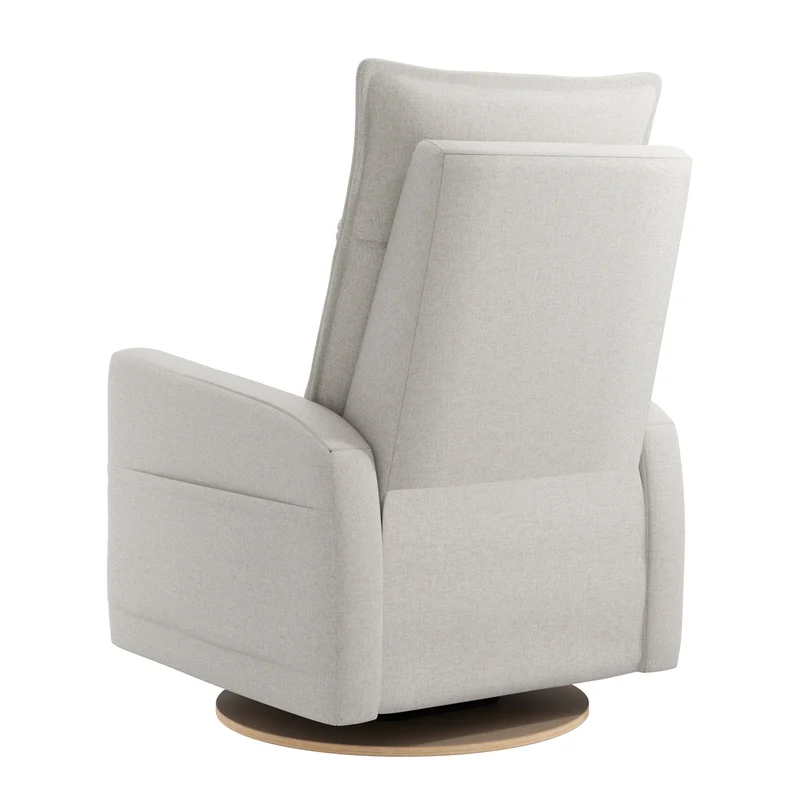 Fauteuil Berçant et Pivotant Arya avec Mécanisme Électrique - Tissu Anti-tache Alta™ 10