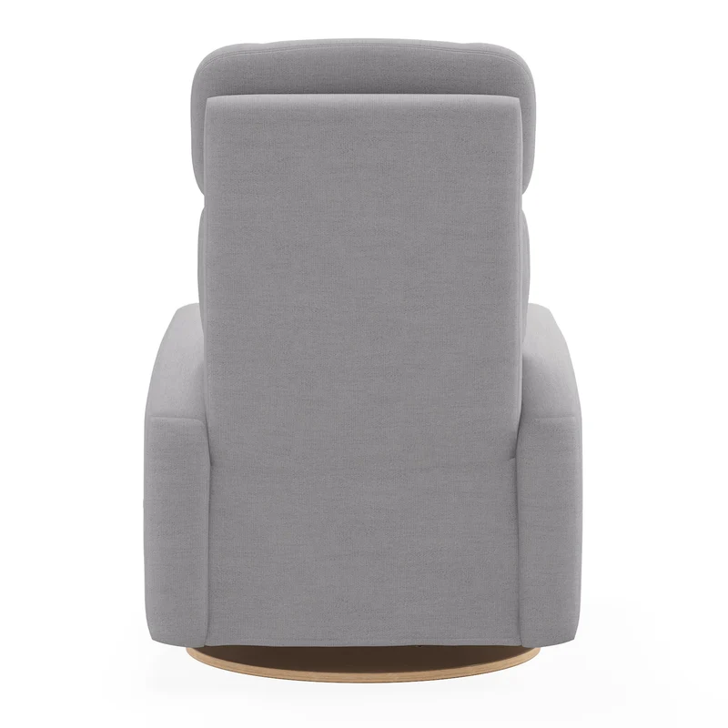 Fauteuil Berçant Inclinable Pivotant Hailey Como Dove Grey avec Mécanisme Électrique