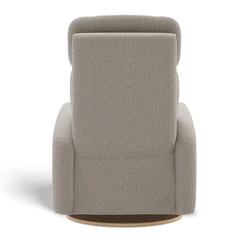 Fauteuil Berçant Inclinable Pivotant Hailey Breather Driftwood avec Mécanisme Électrique