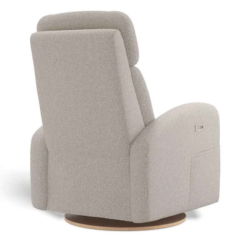 Fauteuil Berçant Inclinable Pivotant Hailey Beyond Sheep Vanilla avec Mécanisme Électrique