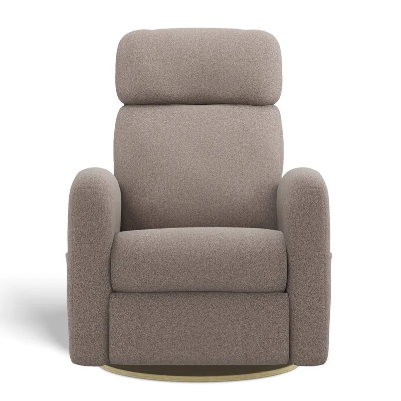Fauteuil Berçant Inclinable Pivotant Hailey Arlo Beige avec Mécanisme Électrique