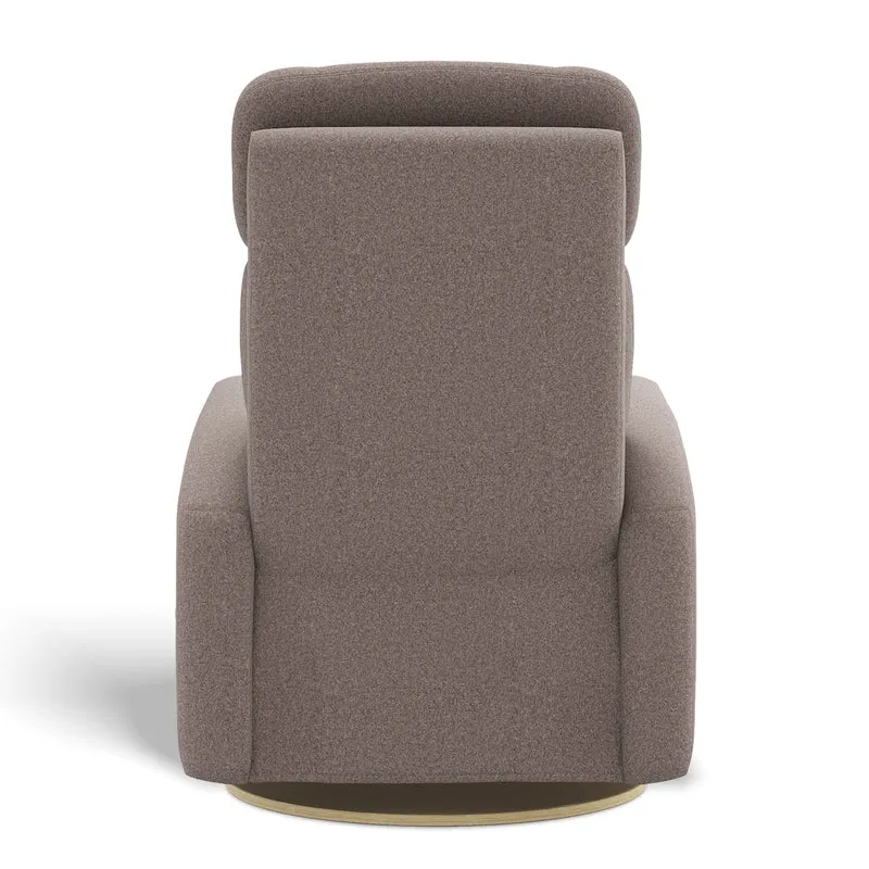 Fauteuil Berçant Inclinable Pivotant Hailey Arlo Beige avec Mécanisme Électrique