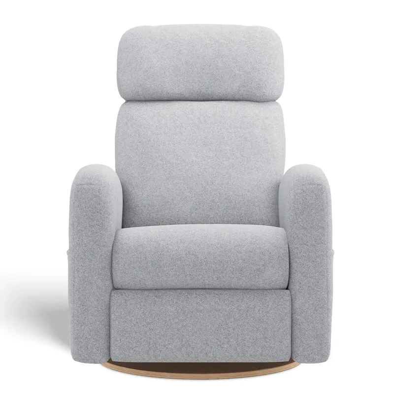 Fauteuil Berçant Inclinable Pivotant Hailey Arlo Heather Silver avec Mécanisme Électrique