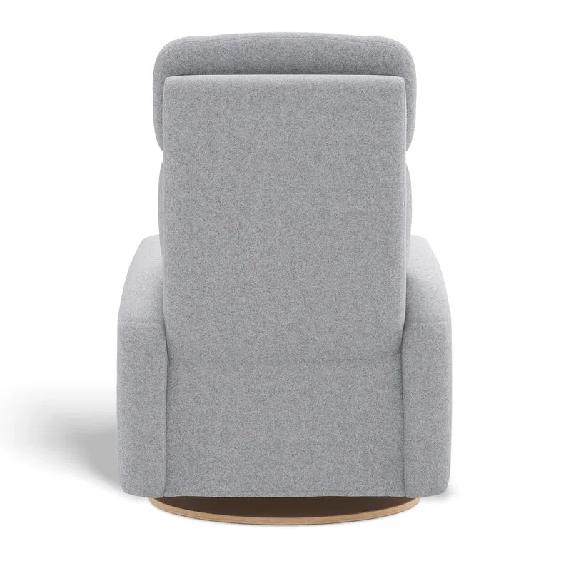 Fauteuil Berçant Inclinable Pivotant Hailey Arlo Heather Silver avec Mécanisme Électrique