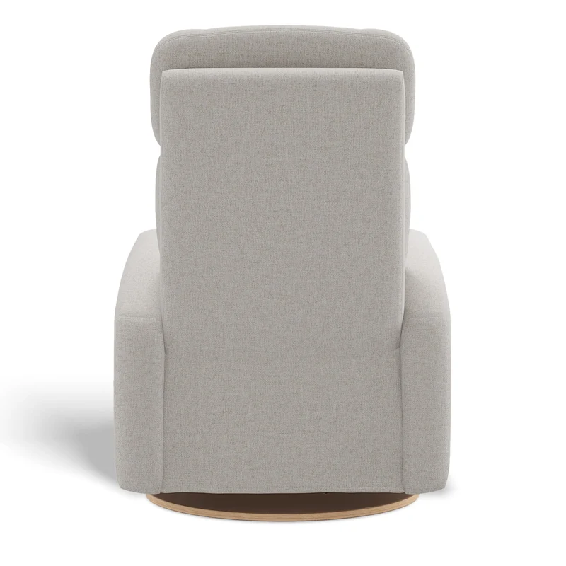 Fauteuil Berçant Inclinable Pivotant Hailey Alta™ 10 avec Mécanisme Électrique - Tissu Anti-tache Alta™ 10