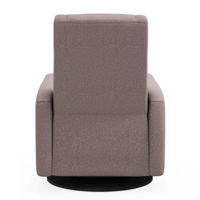 Fauteuil Berçant et Pivotant Nelly - Arlo Beige avec Mécanisme Électrique