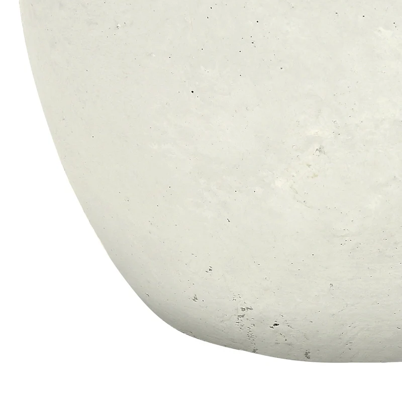 Lampe de table en résine crème texturée 26 po - I 9609