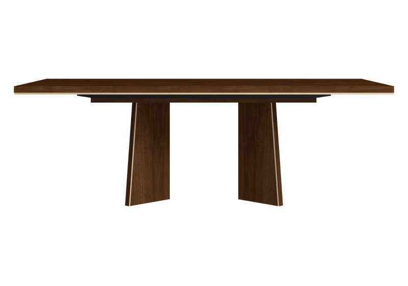 Table extensible 180–225 cm noyer – Eva