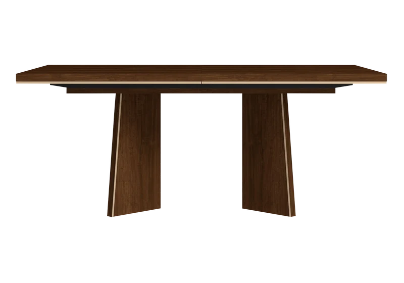 Table extensible 180–225 cm noyer – Eva
