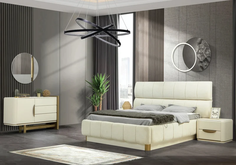 Chambre à Coucher Complète Design Turc Moderne - SUDE