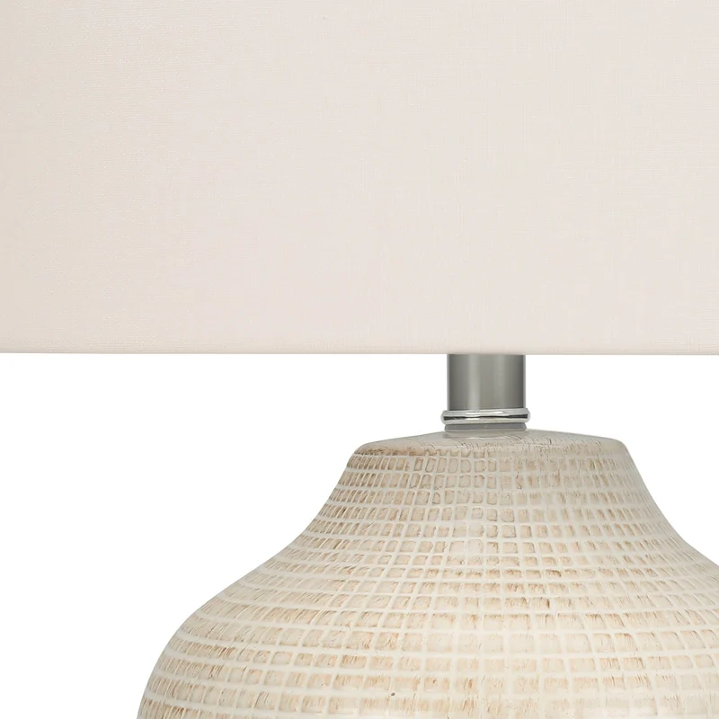 Lampe de table en céramique émaillée 26 po - I 9704-9705