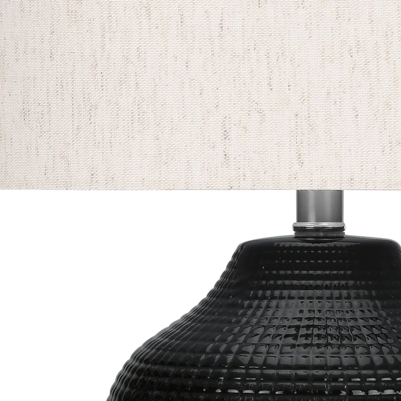 Lampe de table en céramique émaillée 26 po - I 9704-9705
