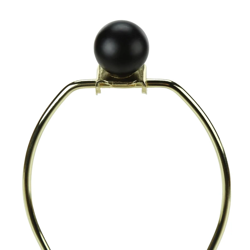 Ensemble de 2 lampes de table en métal avec port USB intégré 24 po - I 9642-9643