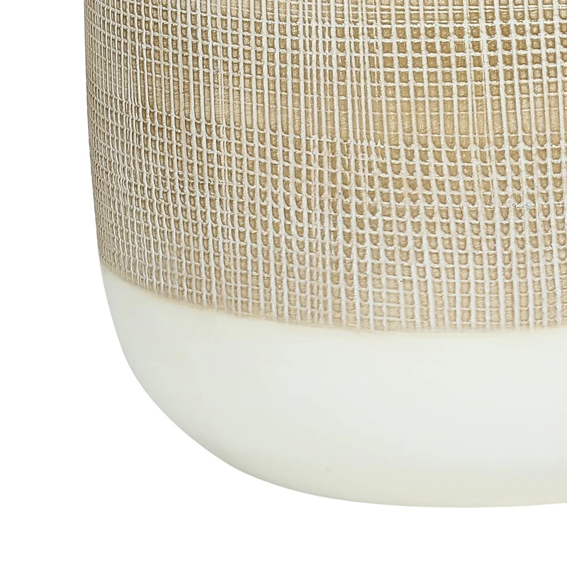 Lampe de table en céramique texturée 27 po - I 9724-9725