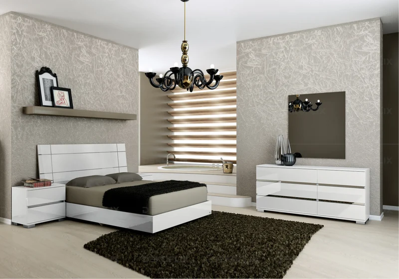 Armoire dressing blanc laqué modulable design - Dream
