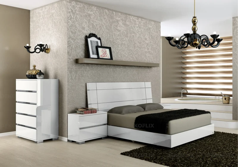 Armoire dressing 3 à 5 portes avec miroir design - Dream
