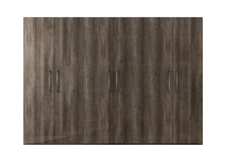 Armoire 3 à 5 portes battantes chêne naturel - Dea