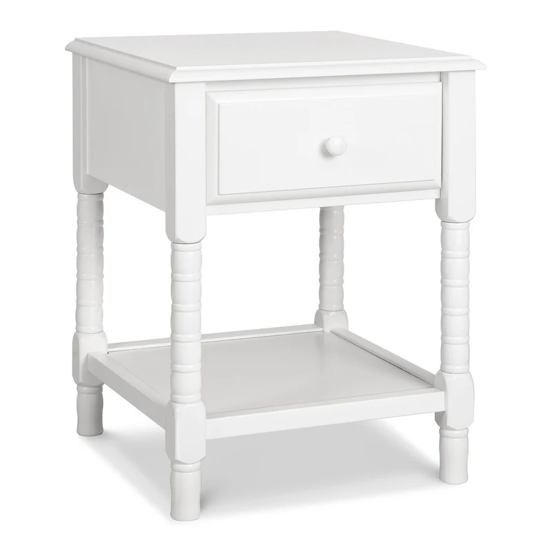 Table de Nuit Jenny Lind Spindle - Blanc