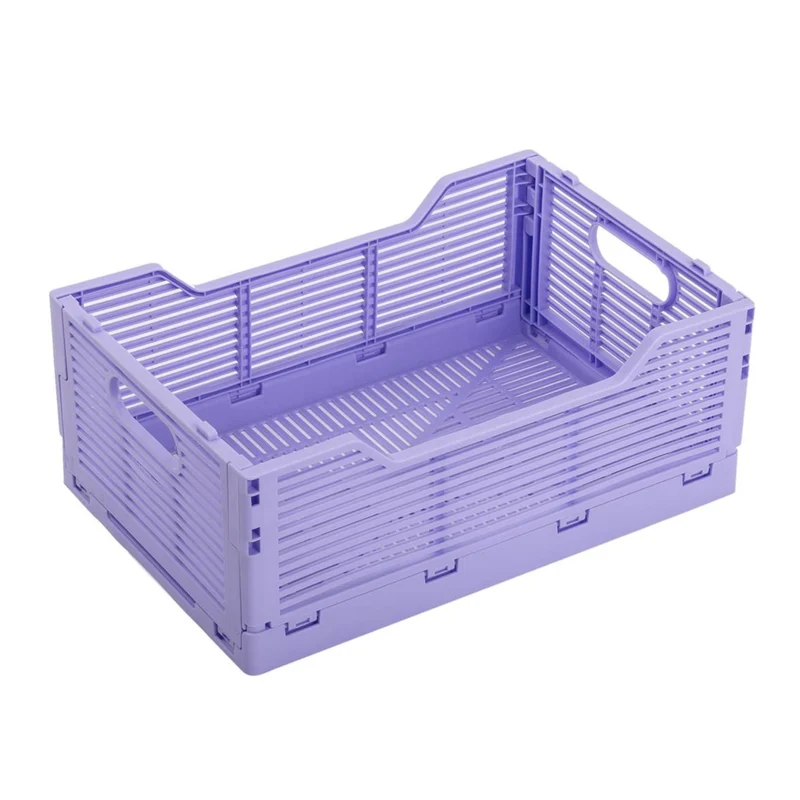 Panier Rangement - Mauve Petit