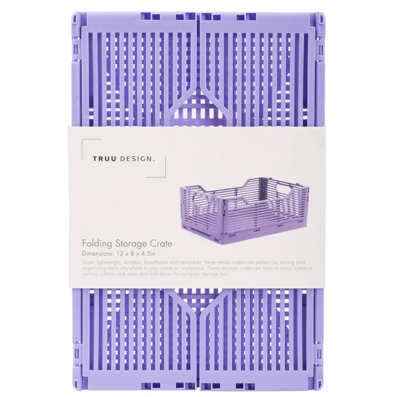 Panier Rangement - Mauve Petit