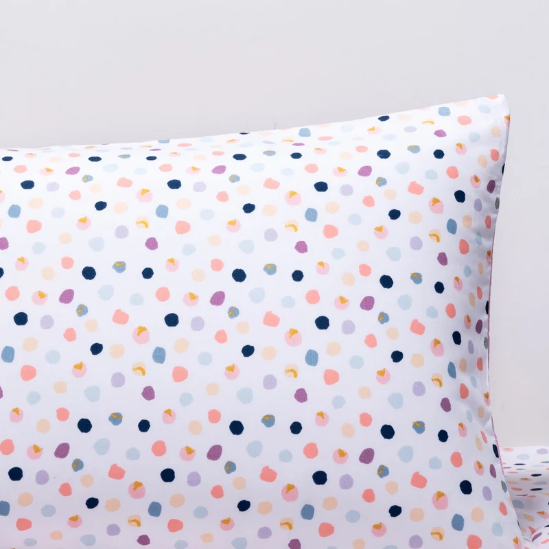 Douillette Lit Simple - Pois