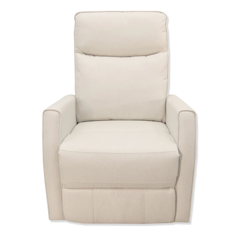 Fauteuil Berçant Pivotant et Inclinable - Tweed Beige