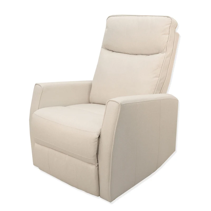 Fauteuil Berçant Pivotant et Inclinable - Tweed Beige