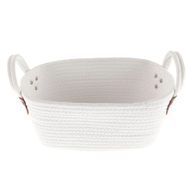 Panier Tissé - Blanc
