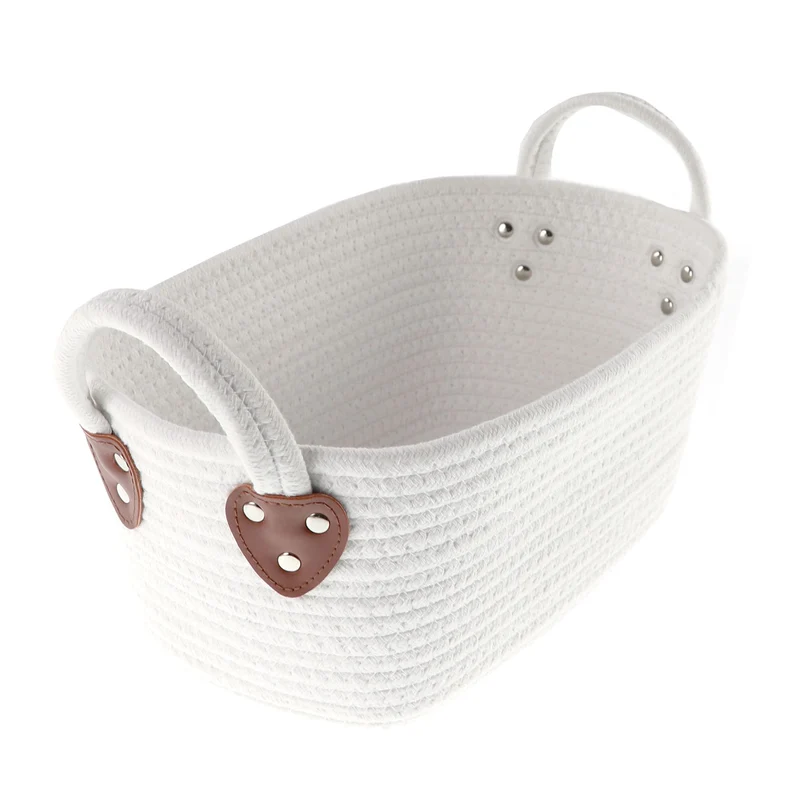 Panier Tissé - Blanc