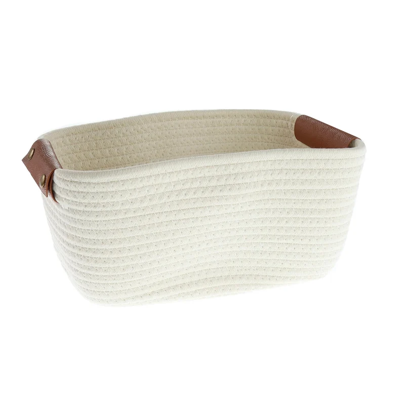 Panier Tissé - Blanc