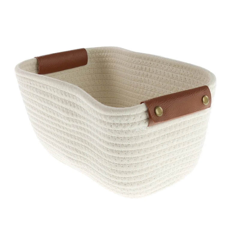 Panier Tissé - Blanc