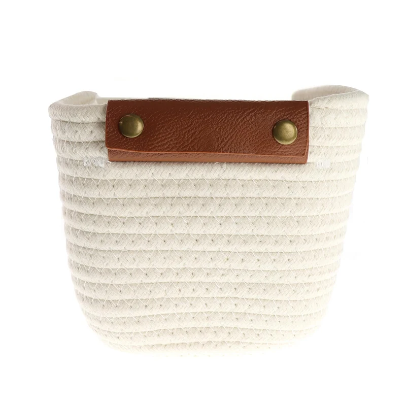 Panier Tissé - Blanc