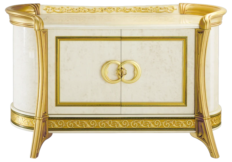 Ensemble bureau de direction classique beige et or - Melodia
