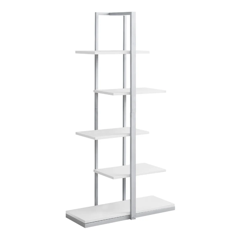 Étagère en métal avec 5 tablettes en MDF/stratifié - I 7232-7233