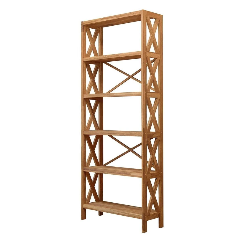 Etagère bibliothèque en bois massif de chêne Royal – NordicStory
