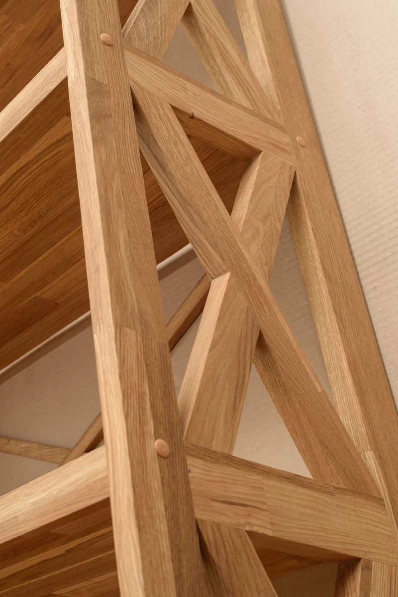 Etagère bibliothèque en bois massif de chêne Royal – NordicStory