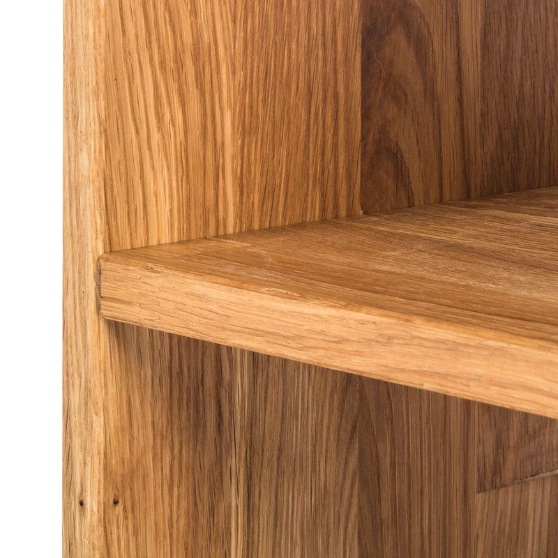 Etagère bibliothèque en bois massif de chêne Régal 3x3 - NordicStory