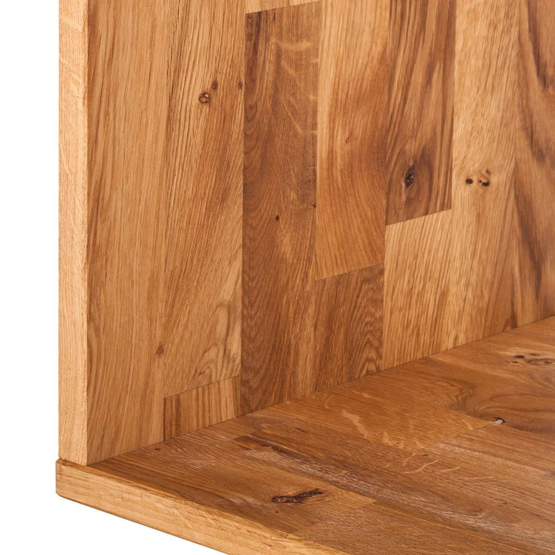 Etagère bibliothèque en bois massif de chêne Régal 3x3 - NordicStory