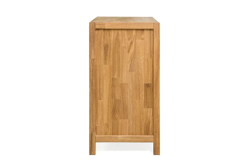 Commode en bois massif de chêne Niels – 88 x 45 x 84 cm - NordicStory