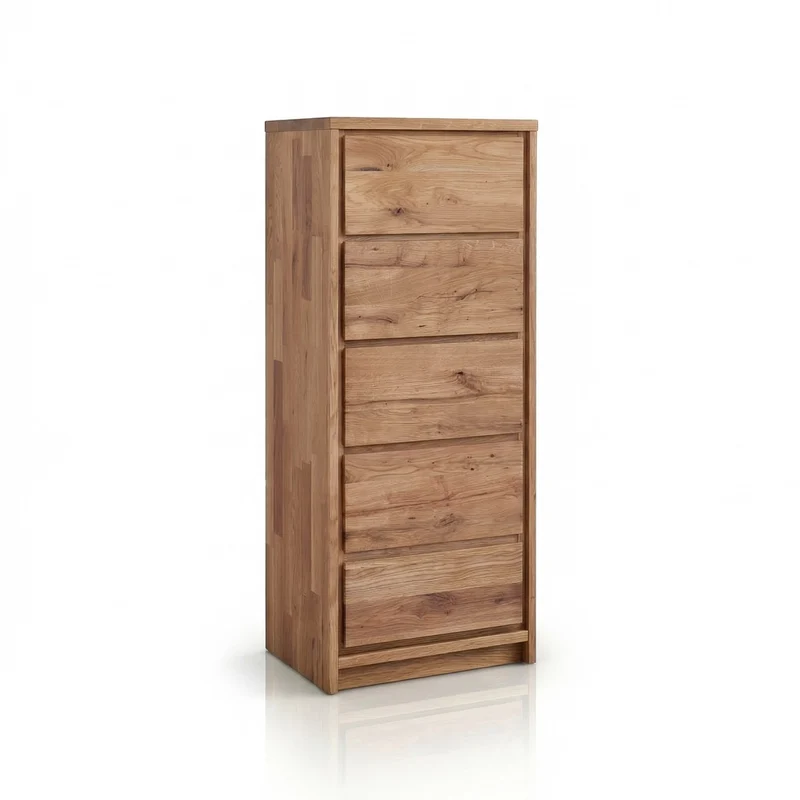 Chiffonnier en bois massif de chêne Oregon - NordicStory