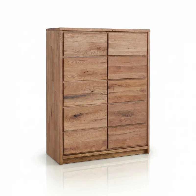 Buffet commode en bois massif de chêne Oregon 1.5 - NordicStory