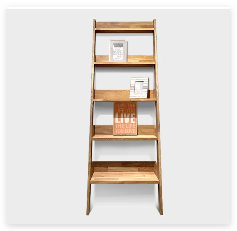 Bibliothèque en bois massif de chêne Escandi Atelier- NordicStory