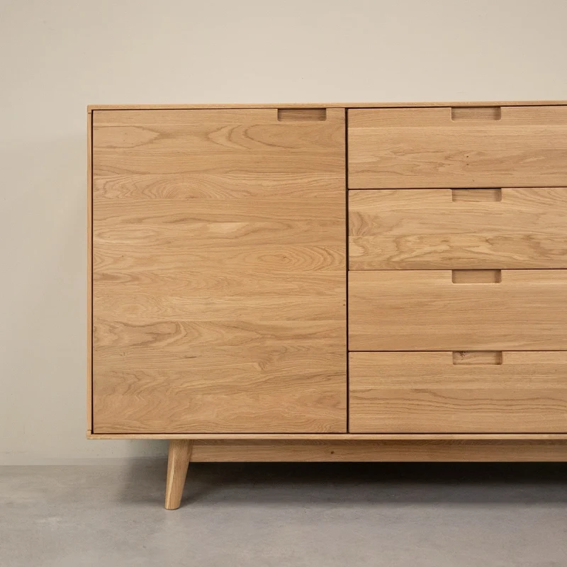 Buffet en bois massif de chêne Escandi Atelier - NordicStory