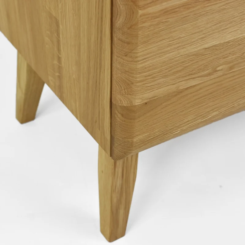 Commode en bois massif de chêne Milan - NordicStory