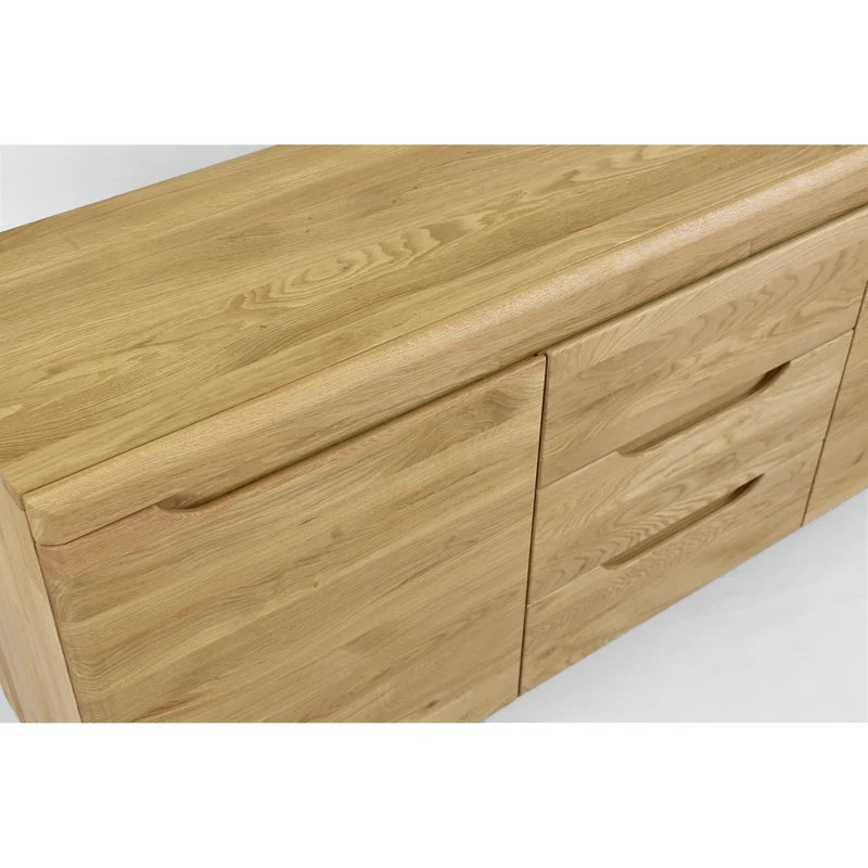 Buffet en bois massif de chêne Milan 3 - NordicStory