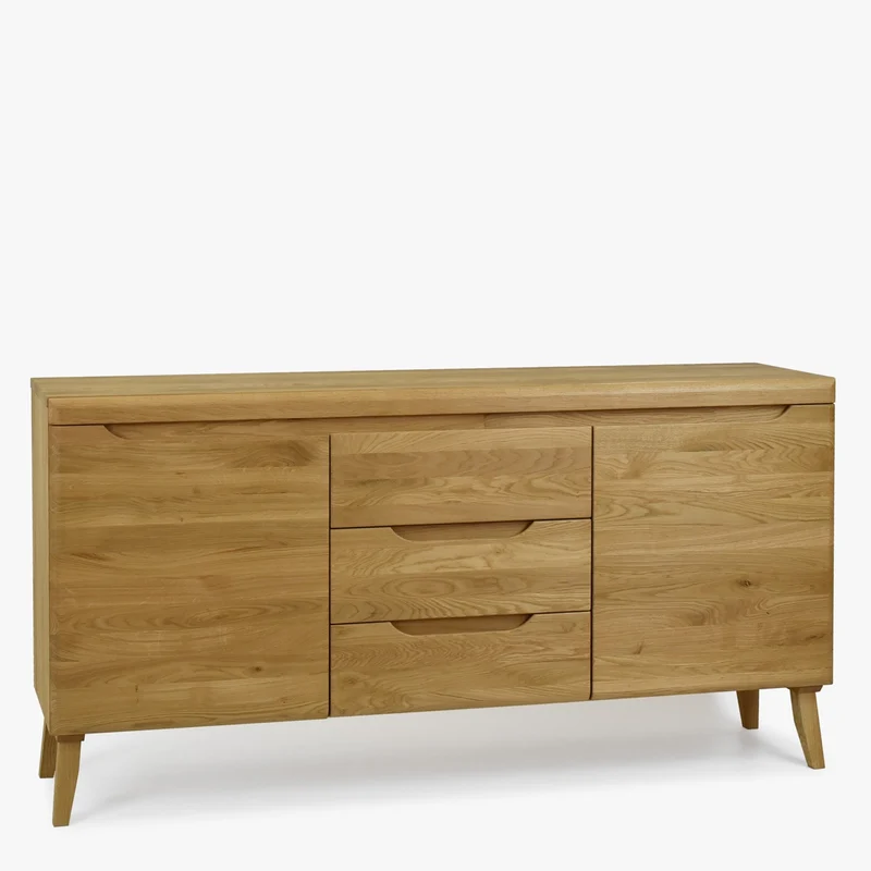 Buffet en bois massif de chêne Milan 3 - NordicStory