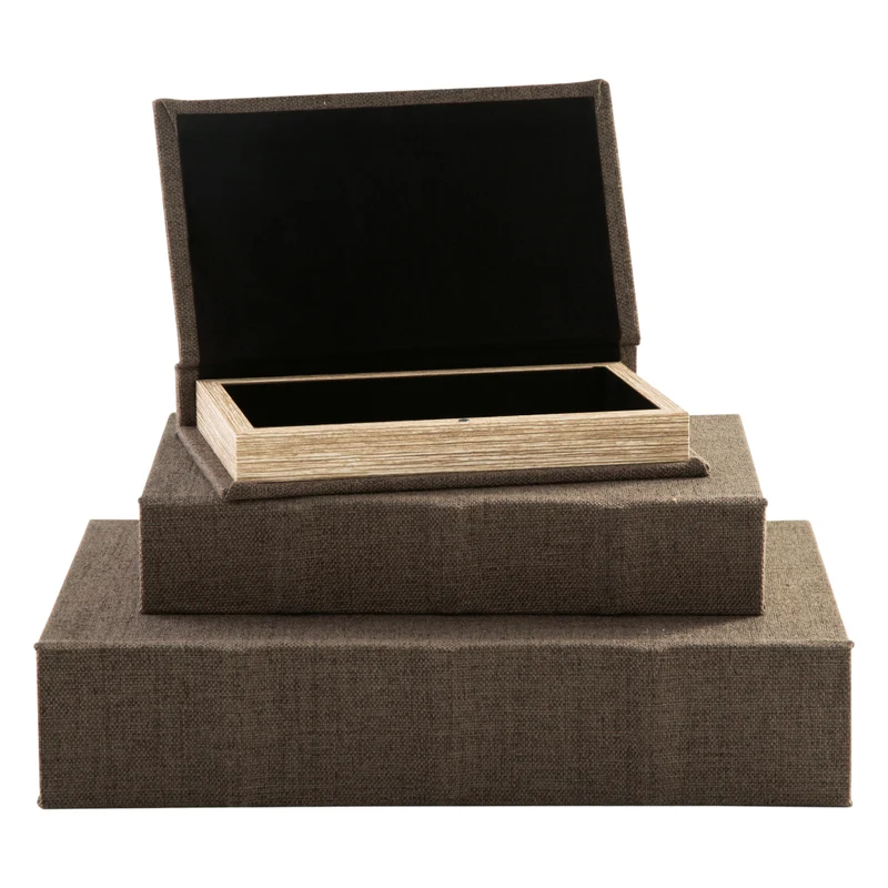 Ensemble de 3 boîtes de rangement - Jolina