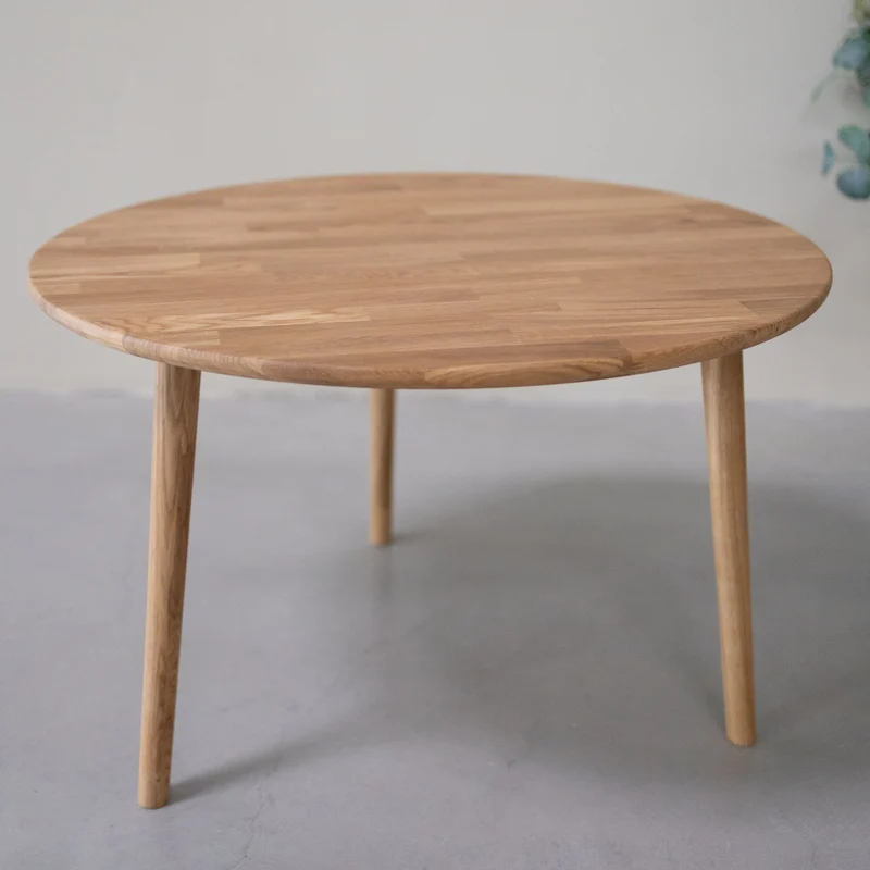 Table basse gigogne en bois massif de chêne Malmo - NordicStory