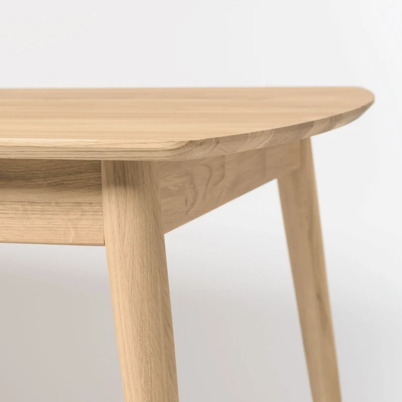 Table à manger rectangulaire en chêne massif Escandi 1 - NordicStory